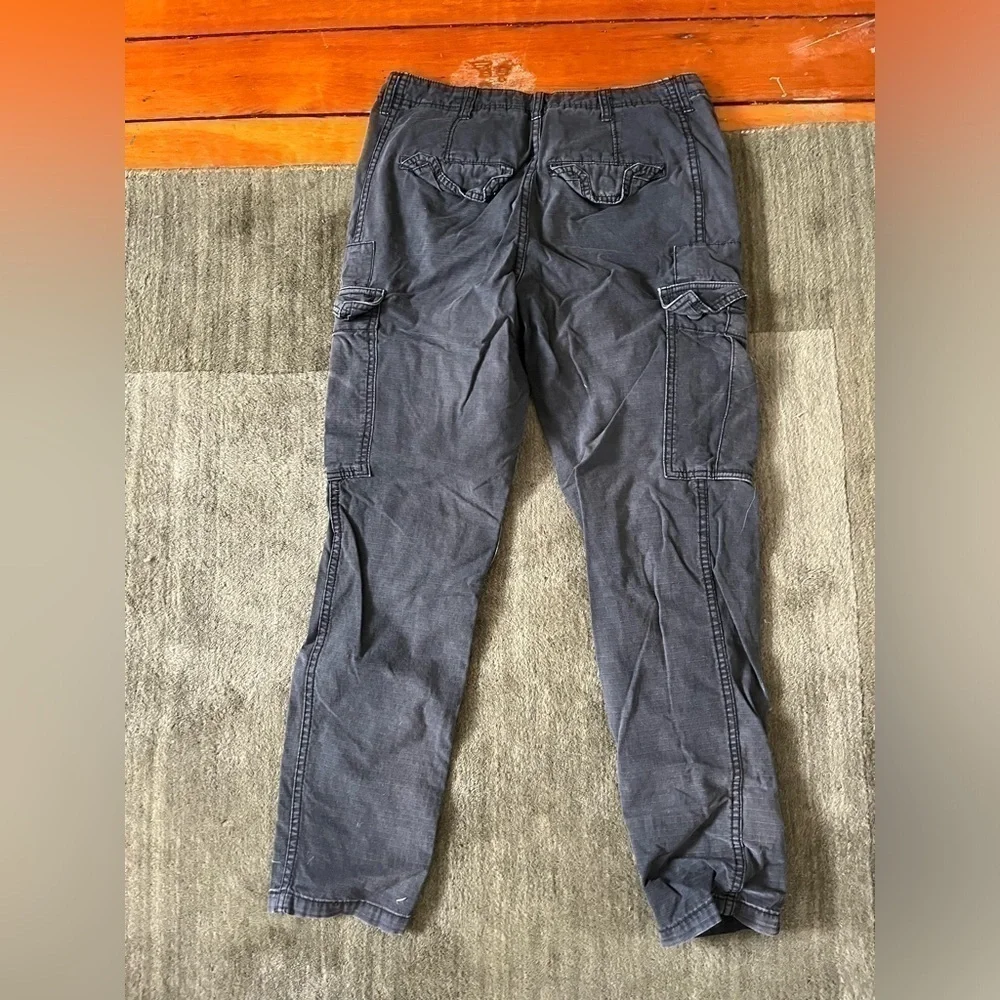 FREE PEOPLE gray Cargo Pants Size 4 Baggy